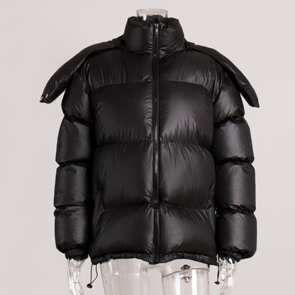 KKBOXLY Cross-border bread clothes women's 2025 style New winter new warm versatile loose cotton-padded jacket thickened jacket cotton-padded jacket