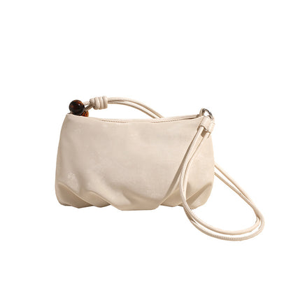 VLOVELAW 2025 Folded cloud bag women's popular new fashion and leisure niche design messenger bag high-end versatile small square bag