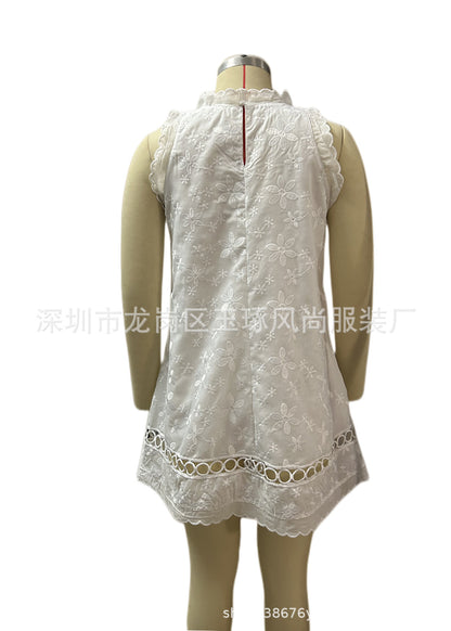 VLOVELAW Foreign Trade Cross-Border  EBay Independent Station Summer New Fashion Sleeveless Vest Dress