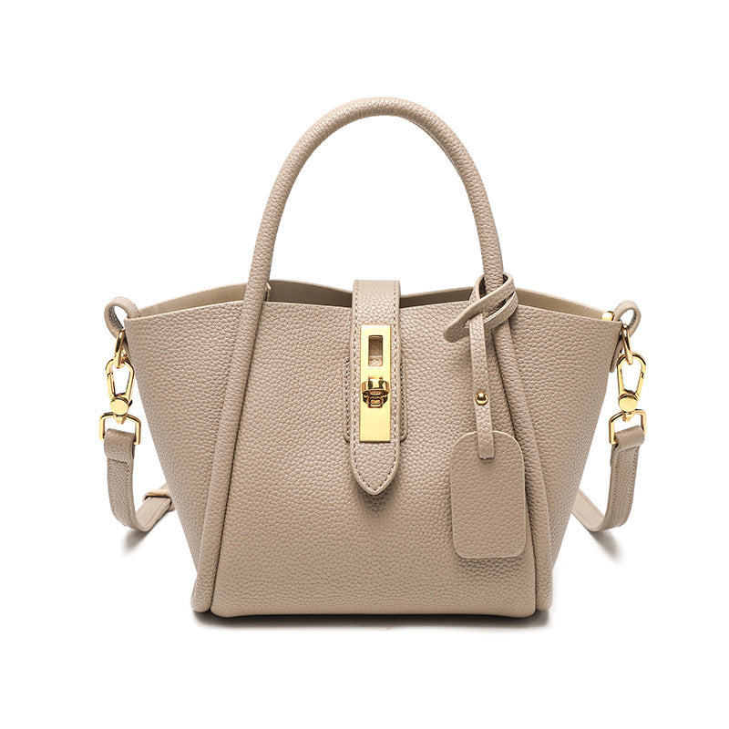 VLOVELAW 2025 This year's popular vegetable basket bag 2022 new leather women's bag bucket bag women's summer women's handbag messenger