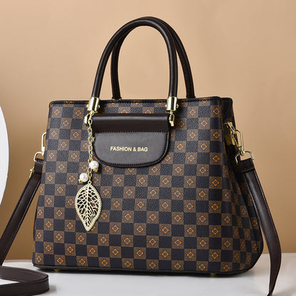 VLOVELAW 2025 Women's bag new popular large-capacity handbag versatile fashion shoulder messenger bag women's bag women's one hair