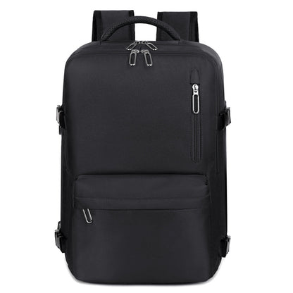 2025 fashion men's backpack high-end sense large-capacity women's backpack trendy backpack travel schoolbag waterproof computer bag