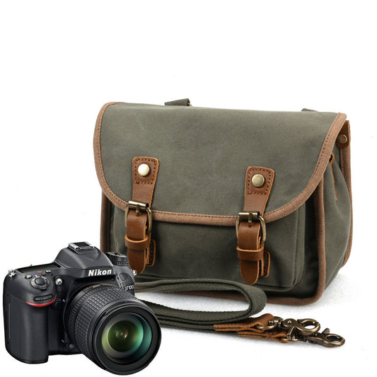 VLOVELAW 2025 Japanese men's and women's SLR camera shoulder camera bag removal liner small bag Fuji Canon Nikon Sony micro single bag