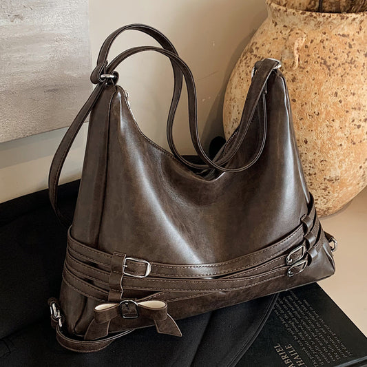 VLOVELAW 2025 Fashion versatile tote bag women's Korean version ins trendy large-capacity armpit bag popular new high-end shoulder bag
