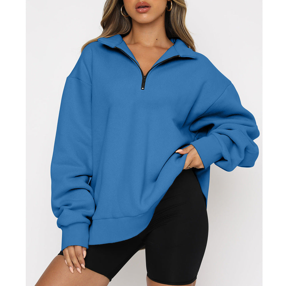 VLOVELAW  Winter  Hot Trade 2025 Women's Clothing New Popular Sweater Fleece Top Loose Pockless Sweater