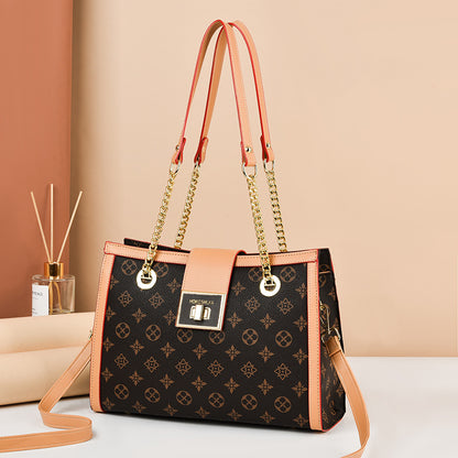 VLOVELAW 2025 Bag Women's Tote Bag popular New Large Capacity Handbag One Shoulder Crossbody Bag Fashion Pu Trendy Brand Women's Bag
