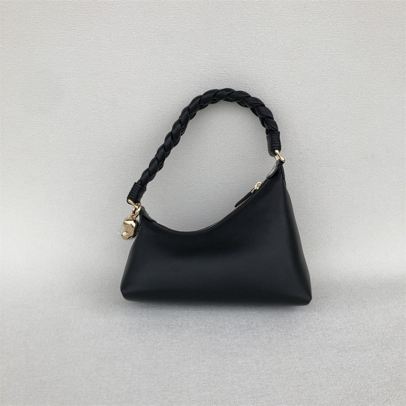 VLOVELAW Special-Interest Design Aupen Mildew Same Fashion Simple Sheepskin Shoulder Handbag Underarm Bag Women