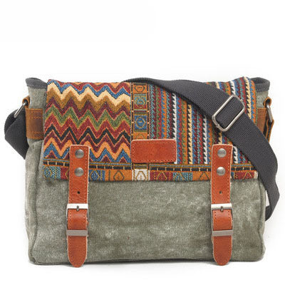 VLOVELAW 2025 Ethnic style SLR camera bag removal liner camera bag messenger bag micro single diagonal span bag drone small square bag