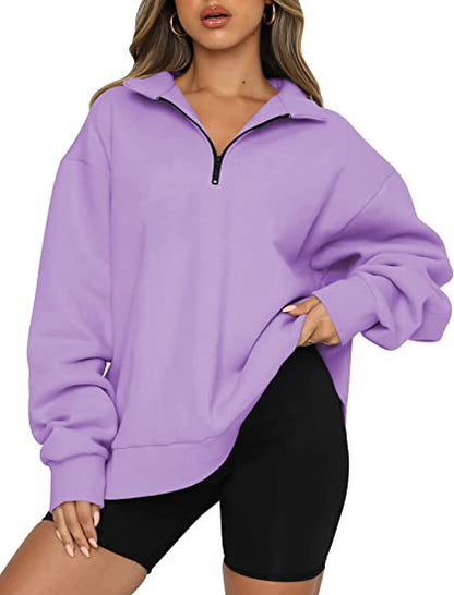 VLOVELAW  Winter  Hot Trade 2025 Women's Clothing New Popular Sweater Fleece Top Loose Pockless Sweater