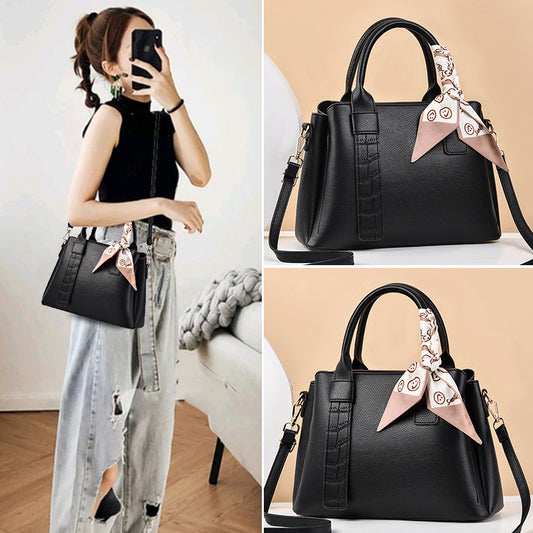VLOVELAW 2025 Manufacturer fashion handbag women's large capacity popular new trendy atmosphere middle-aged mother lady oblique span women's bag wholesale