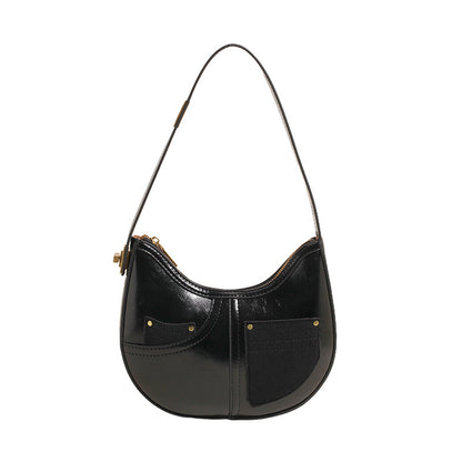 VLOVELAW 2025 High-end niche design bag women's popular new trendy versatile messenger bag fashionable one-shoulder underarm dumpling bag