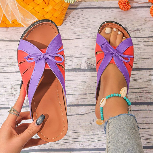 VLOVELAW  Foreign Trade  Outdoor Shoes Women's Summer  New Beach Sandals Versatile Fairy Style Fashion Roman Shoes