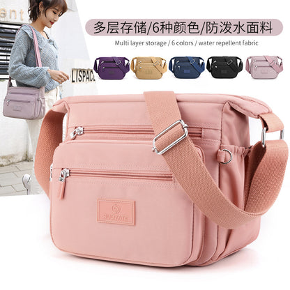 VLOVELAW Small Square Bag for Women  New Nylon Crossbody Bag High-Grade Fashion Cross-Border Women's Bag Shoulder Bag Simple Delivery
