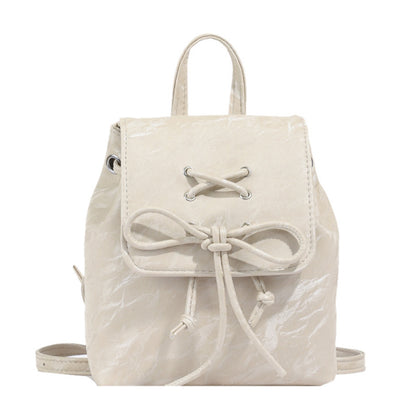 VLOVELAW 2025 Niche design bag popular new versatile chain backpack women's portable bucket bag premium sense going out backpack