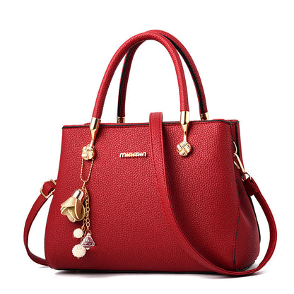 VLOVELAW 2025 Women's bag fashion mother bag women's popular tide Korean version women's bag middle-aged shoulder crossbody handbag simple women's bag