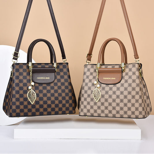 VLOVELAW 2025 Women's bag new popular large-capacity handbag versatile fashion shoulder messenger bag women's bag women's one hair