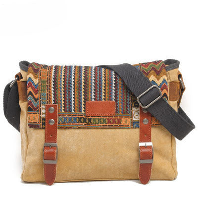 VLOVELAW 2025 Ethnic style SLR camera bag removal liner camera bag messenger bag micro single diagonal span bag drone small square bag