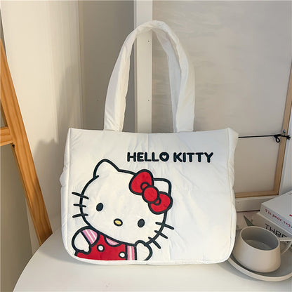 VLOVELAW New Cartoon Cute down Cloth Handbag Pacha Dog Shoulder Bag Melody Clow M Tote Bag