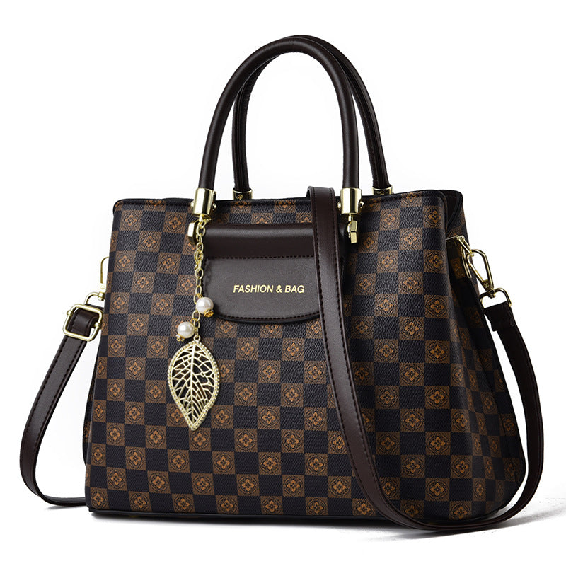 VLOVELAW 2025 Women's bag new popular large-capacity handbag versatile fashion shoulder messenger bag women's bag women's one hair