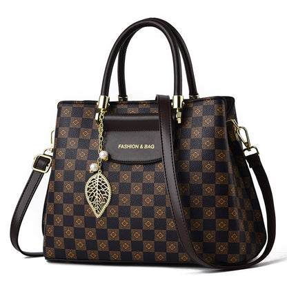 VLOVELAW 2025 Women's bag new popular large-capacity handbag versatile fashion shoulder messenger bag women's bag women's one hair