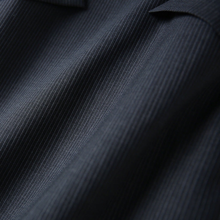 2025 Wool striped vest suit skirt  new dress women's clothing, double-breasted skirt with a sense of design