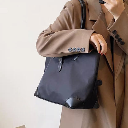 VLOVELAW Wholesale Large Capacity Bag for Women  New Fashion Nylon Canvas Reticule Mummy Commuter Shoulder Tote Bag