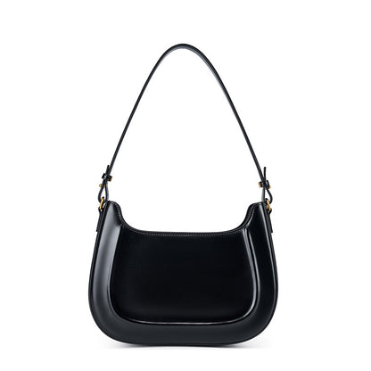 VLOVELAW 2025 Leather popular spring and summer retro saddle bag one shoulder oblique straddle women's bag red wedding bag for girlfriend gifts daily