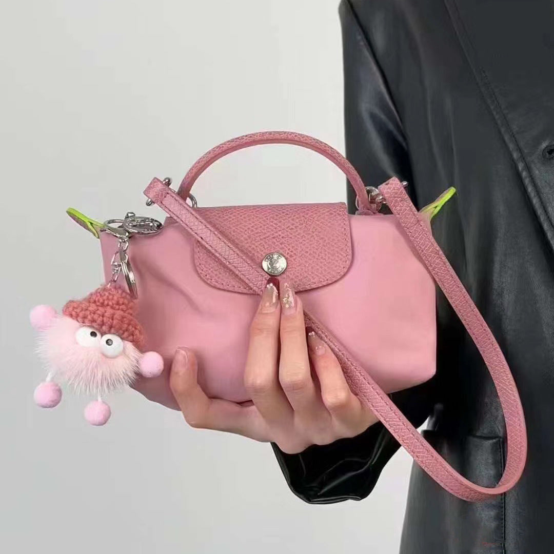 VLOVELAW Dragon Mini Dumpling Bag Mobile Phone Bag Document Package Lightweight Crossbody Bag Waterproof Nylon Bag Commuter Bag