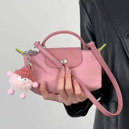 VLOVELAW Dragon Mini Dumpling Bag Mobile Phone Bag Document Package Lightweight Crossbody Bag Waterproof Nylon Bag Commuter Bag