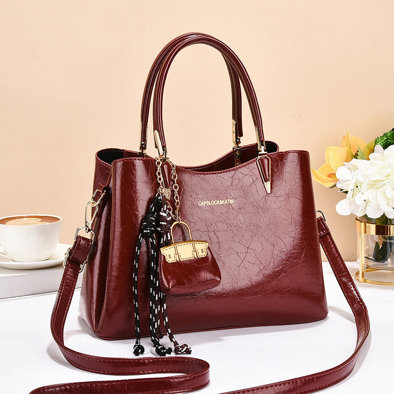 VLOVELAW 2025 Bags Women's Handbags Women's Fashion Retro Women's Bags Mom Premium Shoulder Crossbody Bags Niche Large Capacity Hot Trade