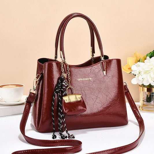 VLOVELAW 2025 Bags Women's Handbags Women's Fashion Retro Women's Bags Mom Premium Shoulder Crossbody Bags Niche Large Capacity Hot Trade