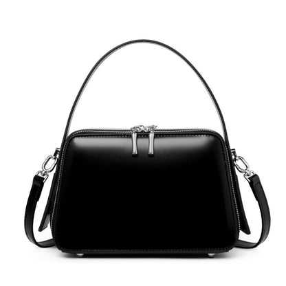 VLOVELAW 2025 25 spring and summer new niche design ear-hanging series commuter bag portable eaves bag leather women's bag commuter oblique span bag