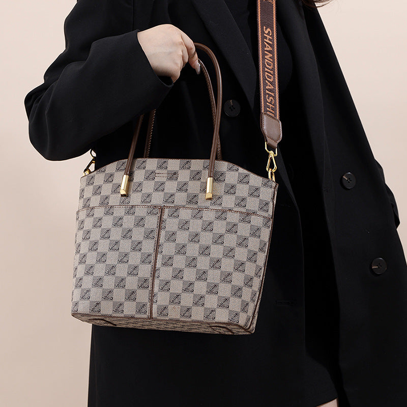 VLOVELAW Women's Foreign Trade Bags This Year's Popular Small Bag Women's Bucket Bag Fashion Special-Interest Portable Shoulder Bag All-Match Messenger Bag