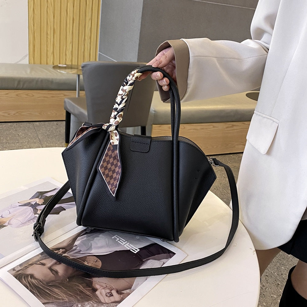 Shell bag New leather mother and child bag first layer TOGO cowhide shoulder handbag fashion women's bag messenger bag 5561