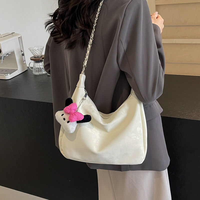 VLOVELAW 2025 Large capacity underarm bag women's popular new fashion commuter shoulder bag high sense niche versatile messenger bag