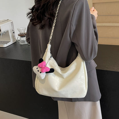 VLOVELAW 2025 Large capacity underarm bag women's popular new fashion commuter shoulder bag high sense niche versatile messenger bag