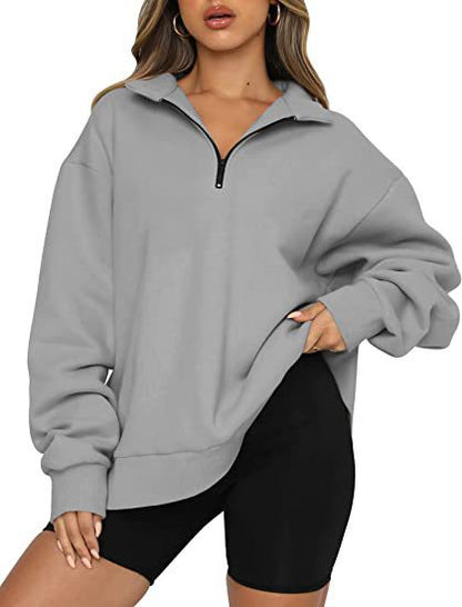 VLOVELAW  Winter  Hot Trade 2025 Women's Clothing New Popular Sweater Fleece Top Loose Pockless Sweater