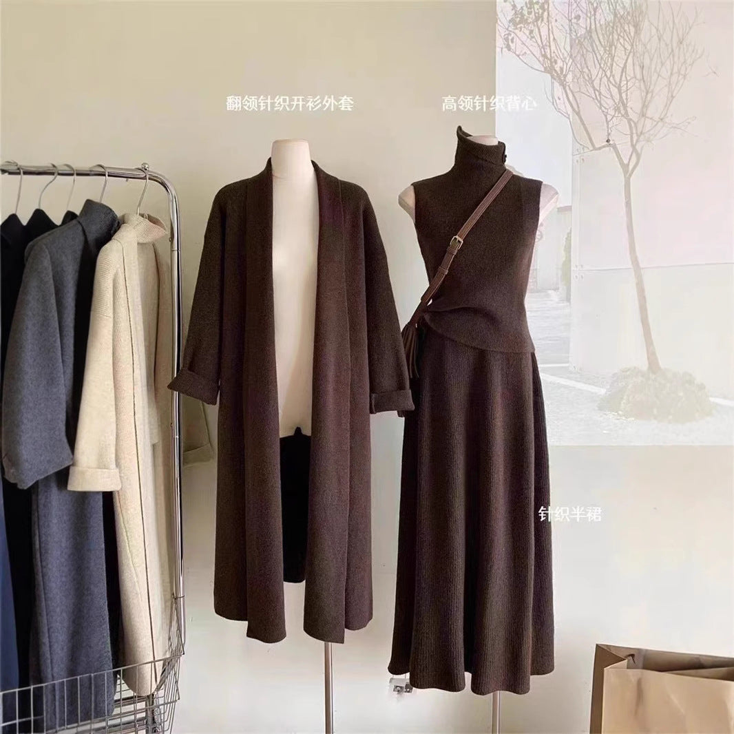 VLOVELAW Customized samples look at the pictures and proofs, and customized knitted sweaters and sweaters three-piece set. Hot trade and domestic sales orders