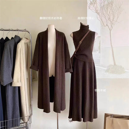 VLOVELAW Customized samples look at the pictures and proofs, and customized knitted sweaters and sweaters three-piece set. Hot trade and domestic sales orders