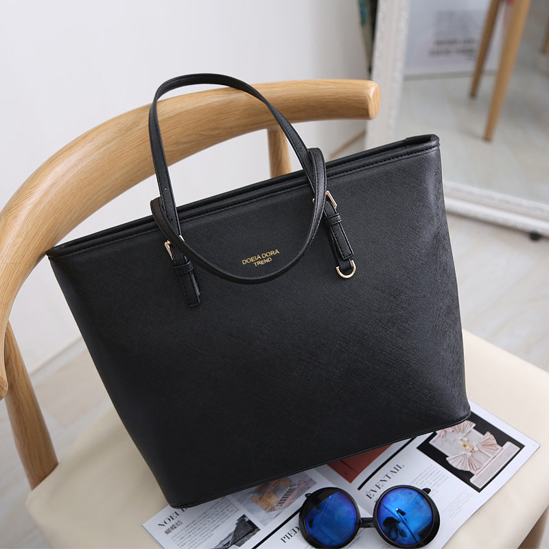 European and American Fashion Women's Foreign Trade Bags Women's Bag Hand-Carrying Big Shoulder Bag Mummy Bag Cross-Border Leather Wholesale Delivery