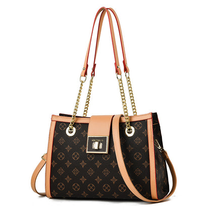 VLOVELAW 2025 Bag Women's Tote Bag popular New Large Capacity Handbag One Shoulder Crossbody Bag Fashion Pu Trendy Brand Women's Bag