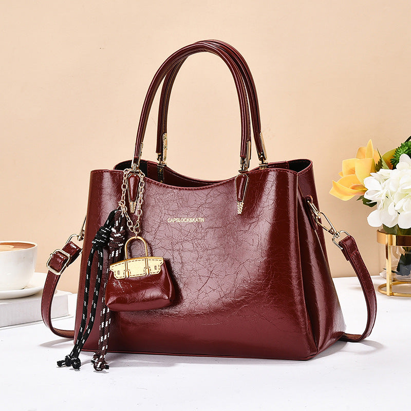 VLOVELAW 2025 Bags Women's Handbags Women's Fashion Retro Women's Bags Mom Premium Shoulder Crossbody Bags Niche Large Capacity Hot Trade