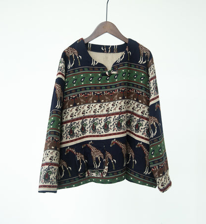 Mihe Special Offer (02) Autumn and Winter Cotton and Linen Shirt/Sweater/Dress/Pants/Cotton Jacket/Jacket -9.17