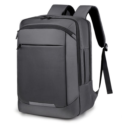 2025 Business backpack fashionable new large-capacity simple travel bag casual men's computer backpack male student schoolbag