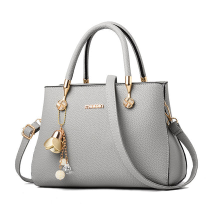VLOVELAW 2025 Women's bag fashion mother bag women's popular tide Korean version women's bag middle-aged shoulder crossbody handbag simple women's bag