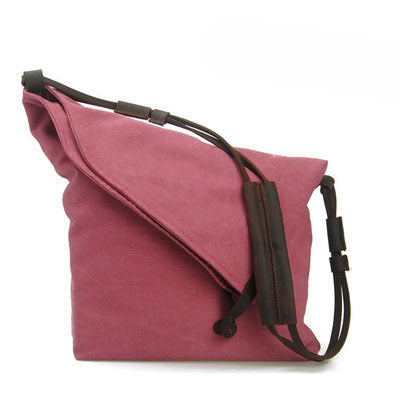 VLOVELAW 2025 Muchuan canvas women's bag shoulder bag messenger bag retro literary cloth bag trendy men's and women's canvas bag commuter