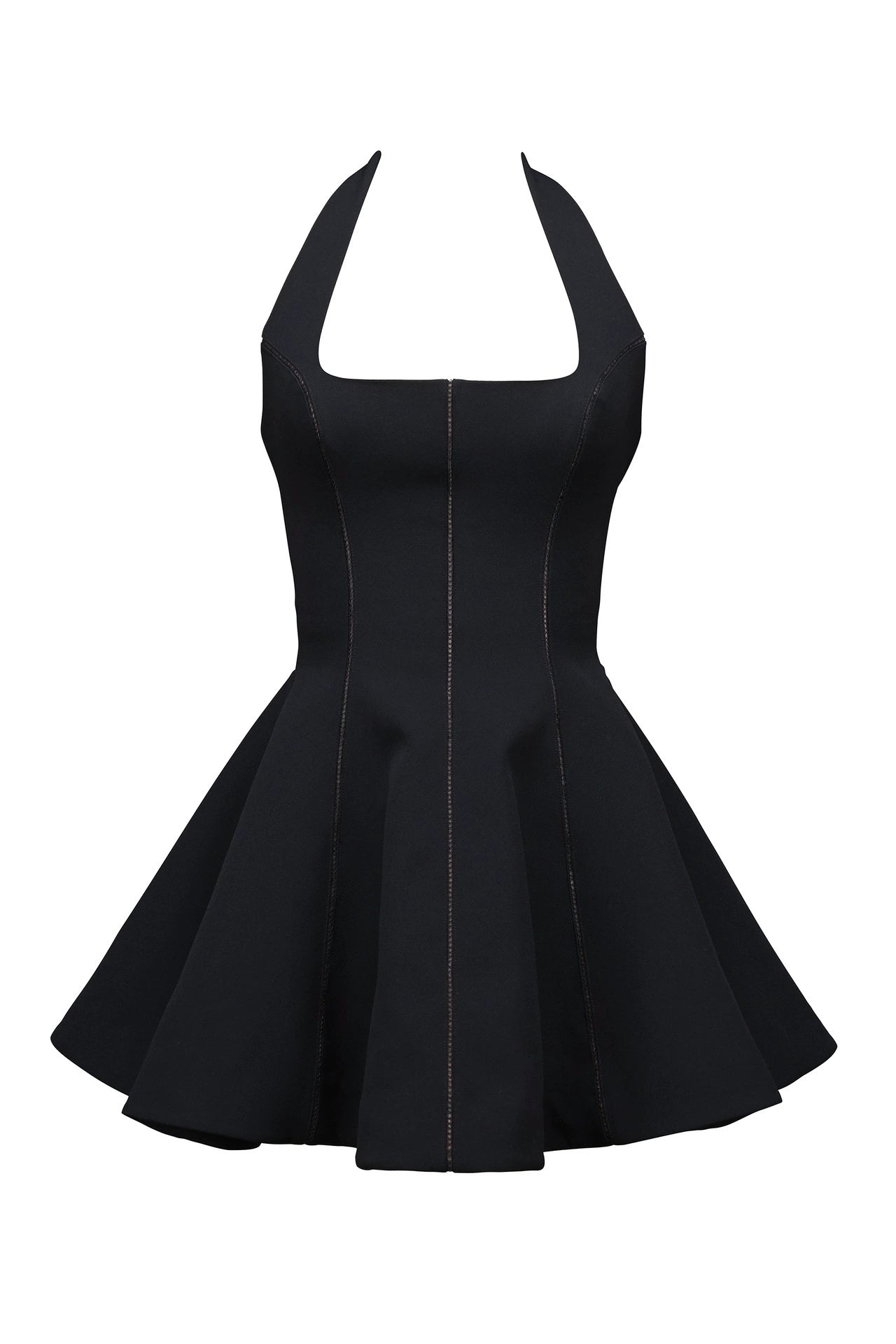 HOUSE The same neck halter pure desire princess style covering meat and showing thinness A-shaped skirt sweet and cool hot girl birthday party dress