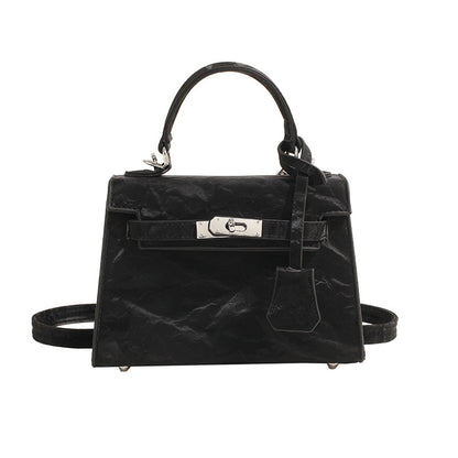 VLOVELAW 2025 Premium texture portable Kelly bag women's popular new trendy fashion shoulder messenger bag niche design versatile bag