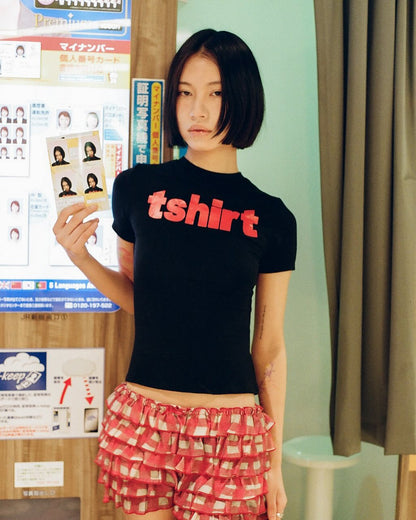 Popular,  and summer new women's clothing New Popular trade fashion trend Spice girl printed slim top short-sleeved T-shirt