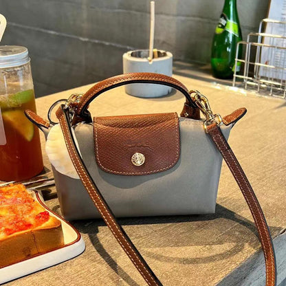 VLOVELAW Dragon Mini Dumpling Bag Mobile Phone Bag Document Package Lightweight Crossbody Bag Waterproof Nylon Bag Commuter Bag